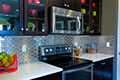 fun quartz kitchen