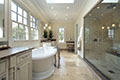 marble master bath