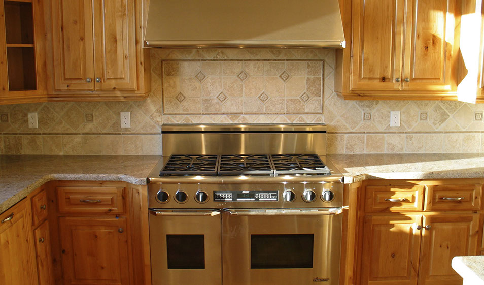 travertine backsplash