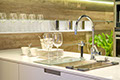 very modern kitchen